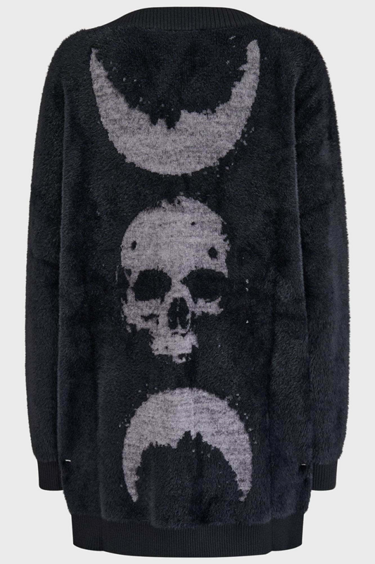 Gilets & Ponchos Gothic de KIHILIST by KILLSTAR - Night Nomad Cardigan - XS à XXL - pour Femme - noir - KIHILIST by KILLSTAR - View 2