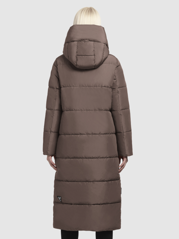 Manteau d'hiver  de Khujo - Soulani4 - S à M - pour Femme - taupe - Khujo - View 2