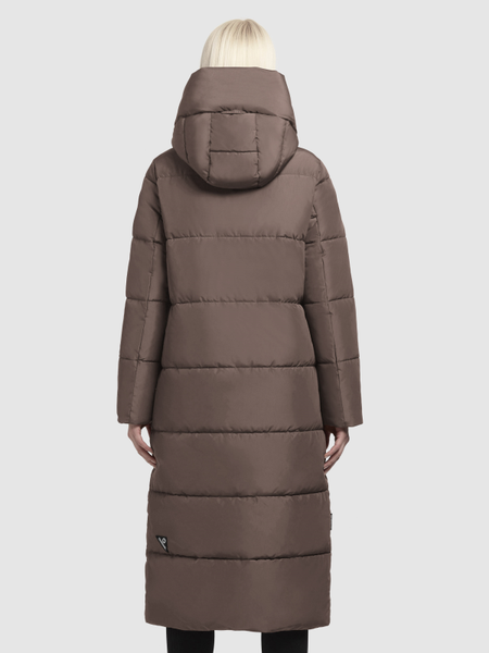 Manteau d'hiver  de Khujo - Soulani4 - S à M - pour Femme - taupe - Khujo - View 2