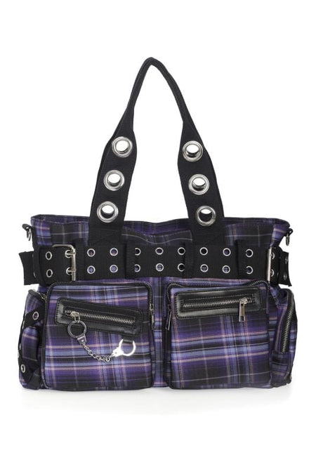 Sac à main Gothic de Banned Alternative - Sweet Revenge Camdyn - pour Femme - noir/lilas - Banned Alternative