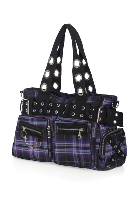 Sac à main Gothic de Banned Alternative - Sweet Revenge Camdyn - pour Femme - noir/lilas - Banned Alternative - View 2