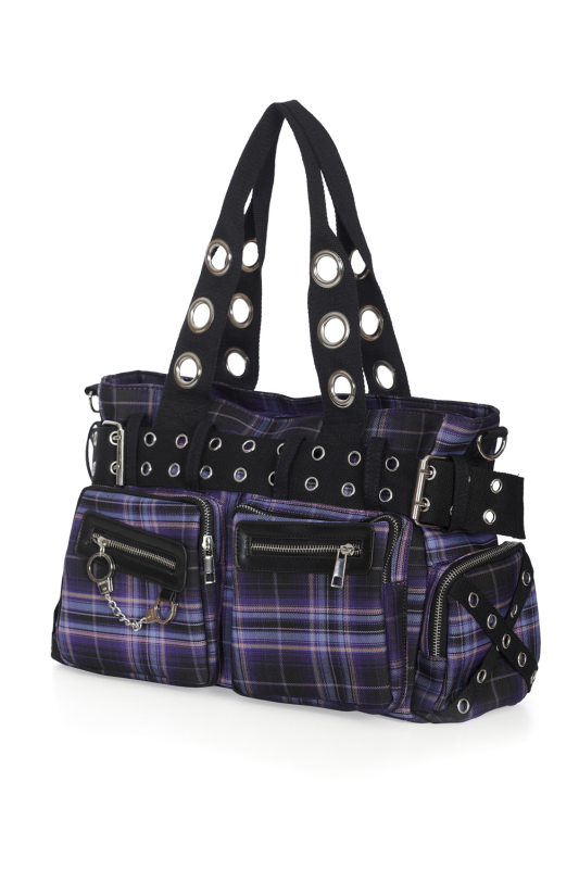Sac à main Gothic de Banned Alternative - Sweet Revenge Camdyn - pour Femme - noir/lilas - Banned Alternative - View 2