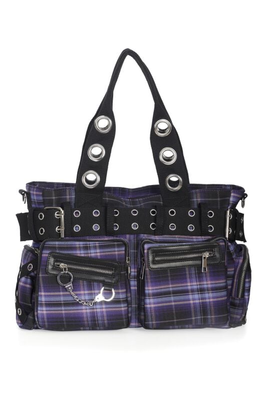 Sac à main Gothic de Banned Alternative - Sweet Revenge Camdyn - pour Femme - noir/lilas - Banned Alternative
