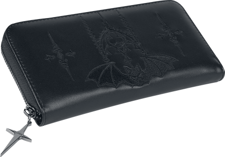 Portefeuille Gothic de Banned Alternative - Gothic Bat - pour Femme - noir - Banned Alternative - View 2