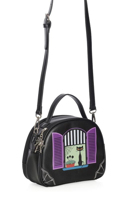 Sac à main  de Banned Retro - Window Cat - pour Femme - multicolore - Banned Retro