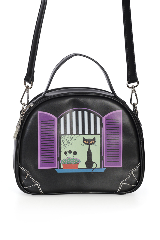Sac à main  de Banned Retro - Window Cat - pour Femme - multicolore - Banned Retro - View 2
