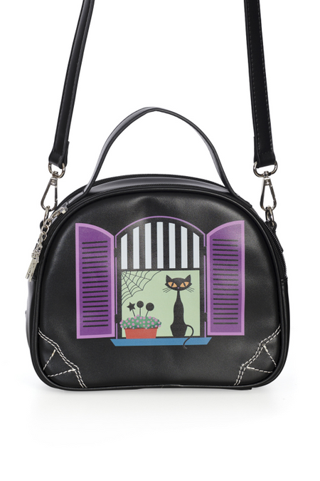Sac à main  de Banned Retro - Window Cat - pour Femme - multicolore - Banned Retro - View 2