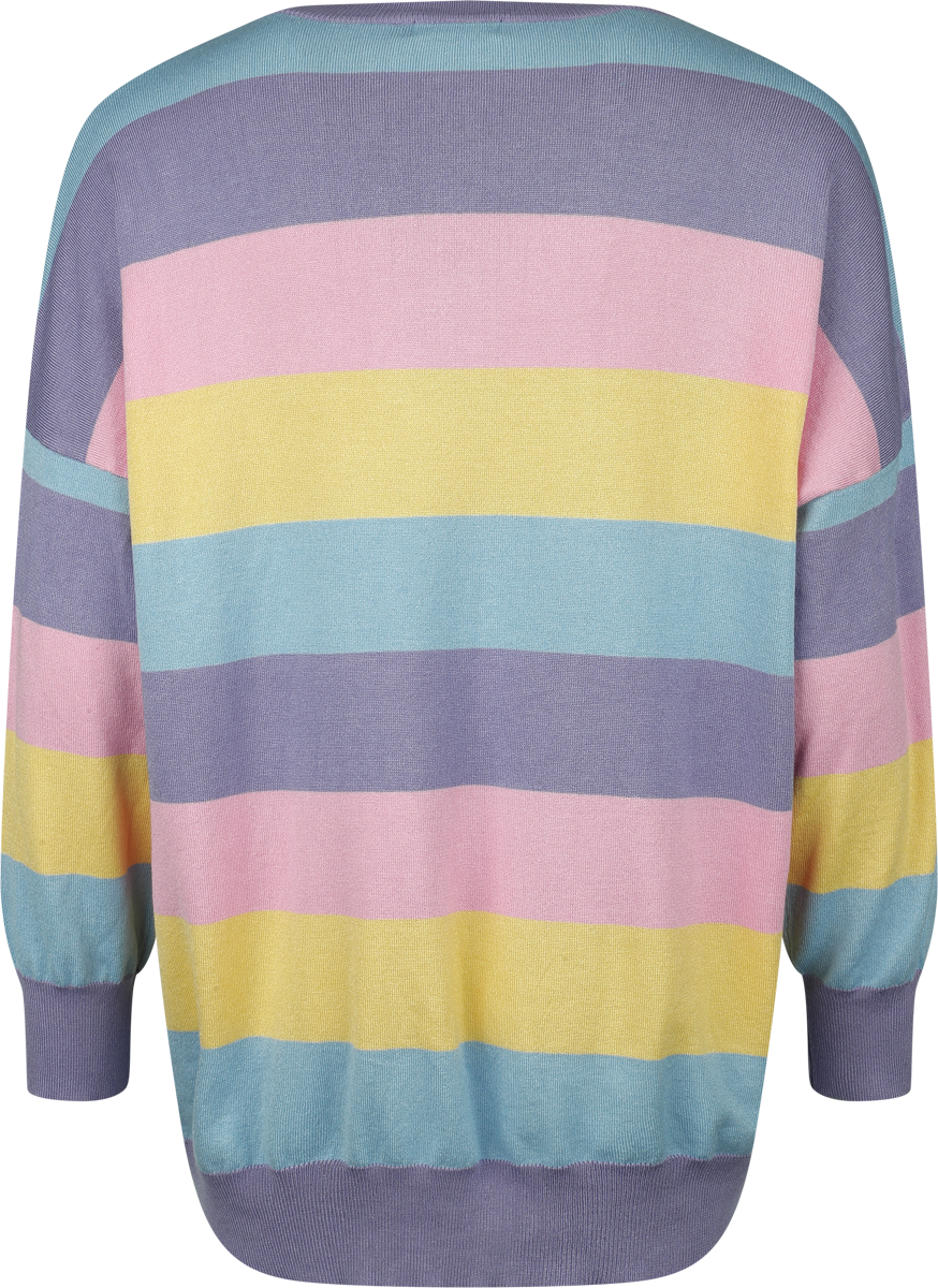 Pull tricoté  de Banned Alternative - Momo Jumper - S à XL - pour Femme - multicolore - Banned Alternative - View 2