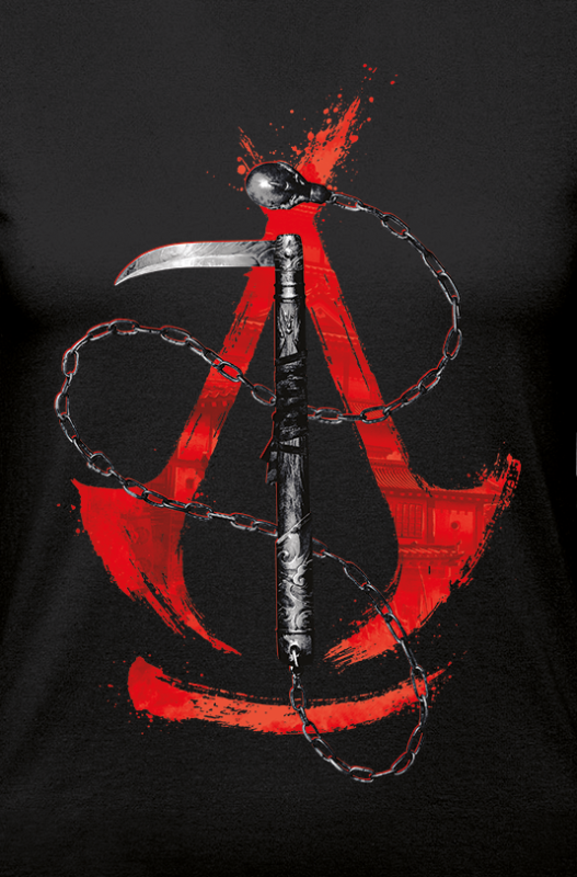 T-Shirt Manches courtes Gaming de Assassin's Creed - Shadows - Announcement Shirt - S à XXL - pour Femme - noir - Assassin's Creed - View 2