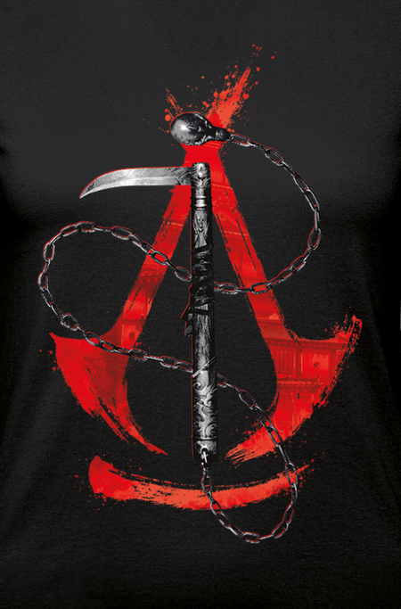T-Shirt Manches courtes Gaming de Assassin's Creed - Shadows - Announcement Shirt - S à XXL - pour Femme - noir - Assassin's Creed - View 2