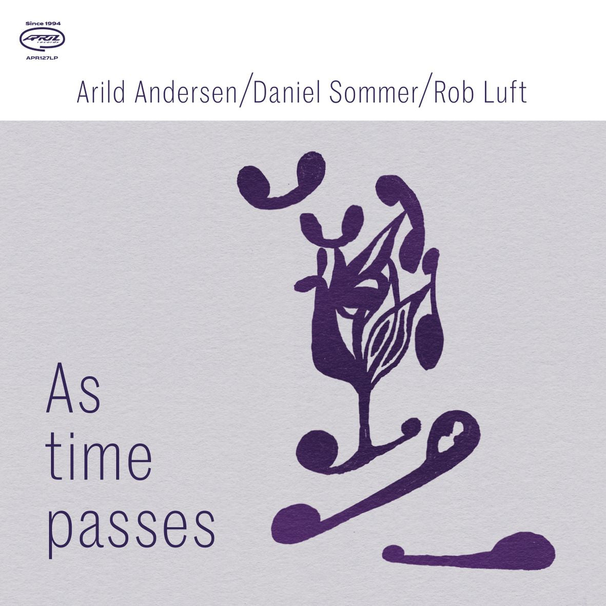 AS TIME PASSES (vinyl) - Front Cover