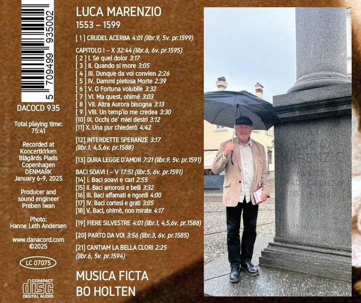 Madrigaux - Front Cover