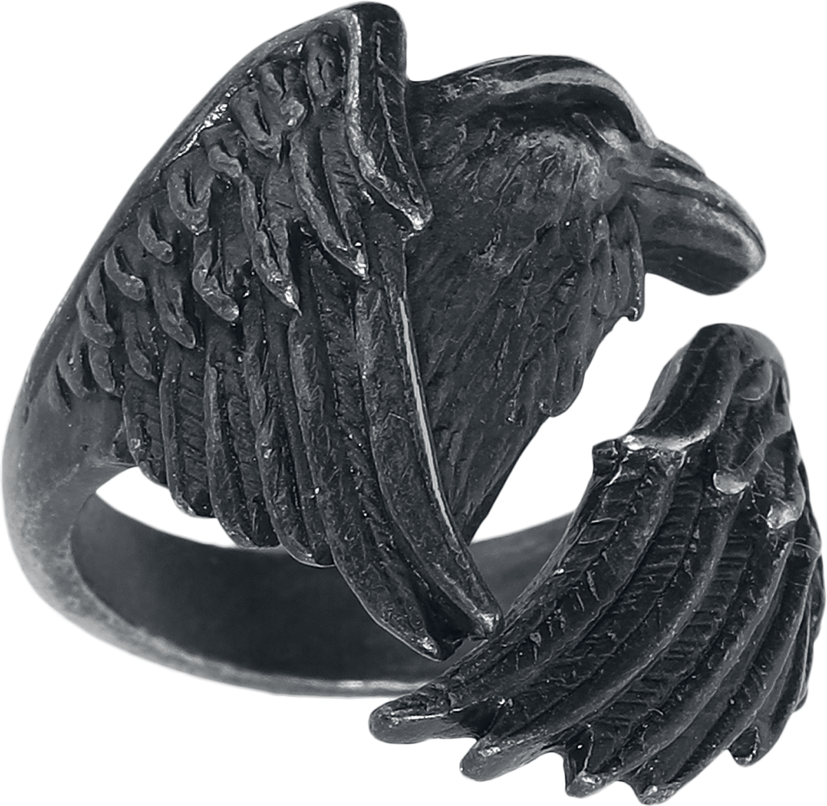 Bague Gothic de Alchemy Gothic - Made of the Night Ring - pour Femme - noir - Alchemy Gothic - View 2