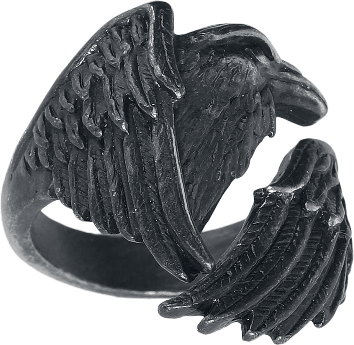 Bague Gothic de Alchemy Gothic - Made of the Night Ring - pour Femme - noir - Alchemy Gothic - View 2