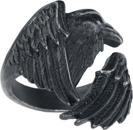 Bague Gothic de Alchemy Gothic - Made of the Night Ring - pour Femme - noir - Alchemy Gothic - View 2