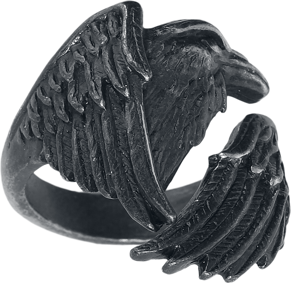 Bague Gothic de Alchemy Gothic - Made of the Night Ring - pour Femme - noir - Alchemy Gothic - View 2