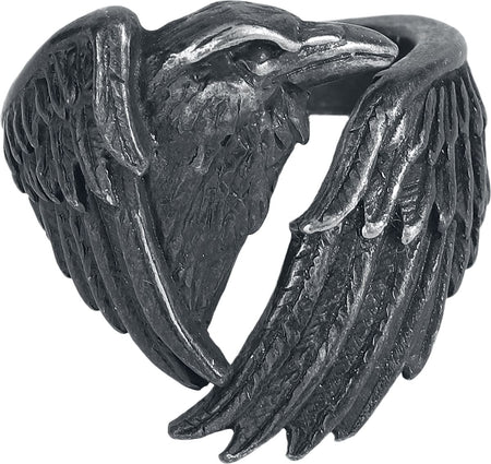 Bague Gothic de Alchemy Gothic - Made of the Night Ring - pour Femme - noir - Alchemy Gothic