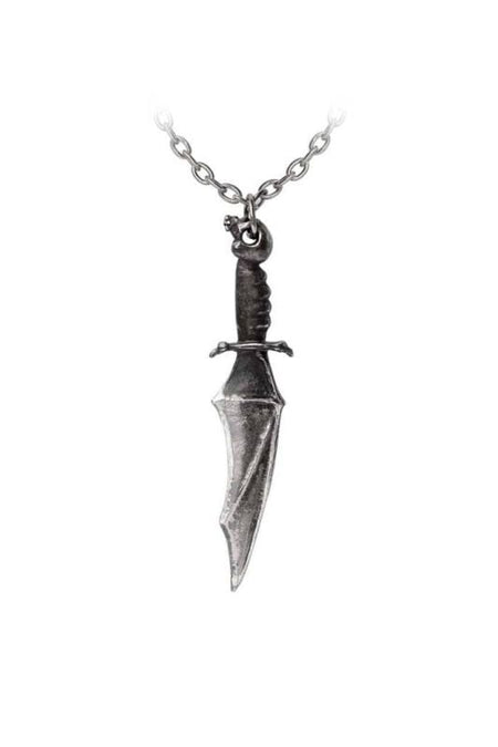 Collier Gothic de Alchemy Gothic - Vampyre Knife Pendant - pour Unisexe - couleur argent - Alchemy Gothic