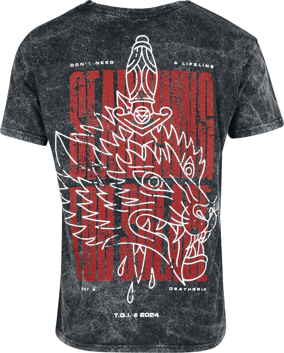 T-Shirt Manches courtes  de The Ghost Inside - S à 3XL - pour Homme - noir - The Ghost Inside - View 2