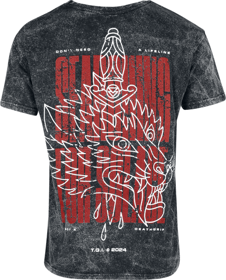 T-Shirt Manches courtes  de The Ghost Inside - S à 3XL - pour Homme - noir - The Ghost Inside - View 2