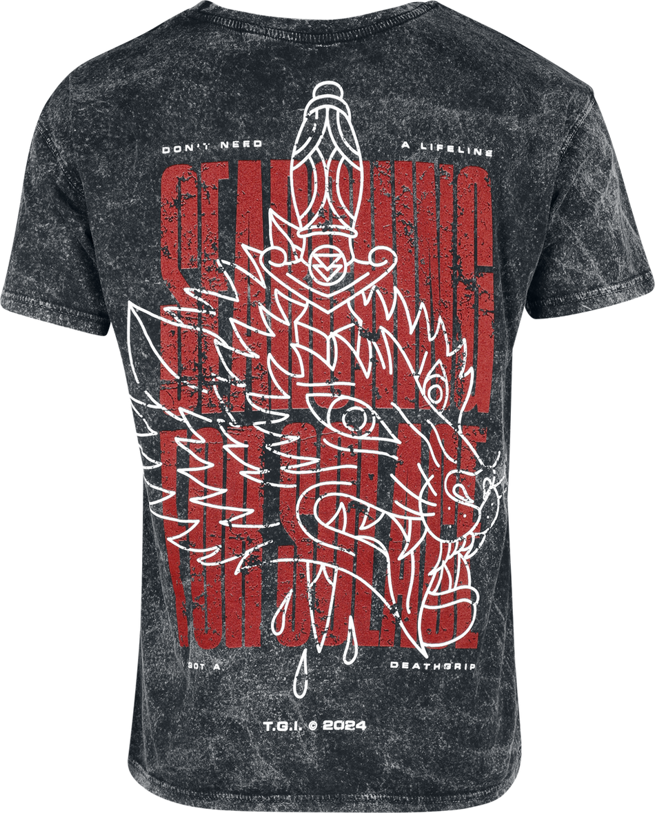T-Shirt Manches courtes  de The Ghost Inside - S à 3XL - pour Homme - noir - The Ghost Inside - View 2