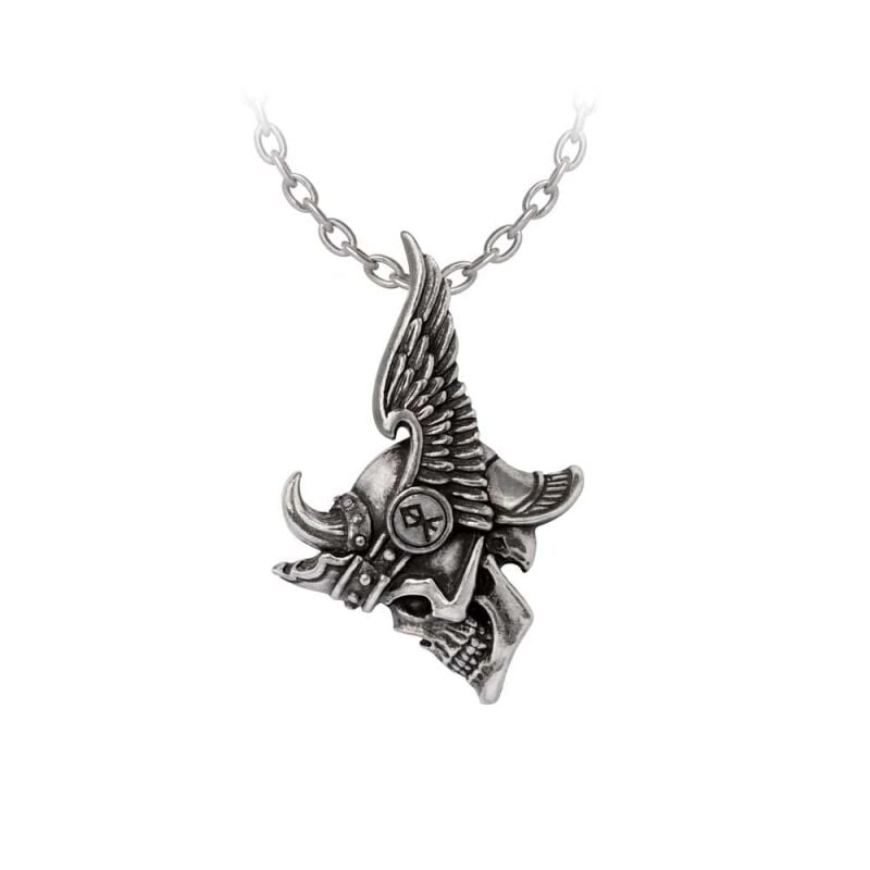 Collier Gothic de Alchemy Gothic - Journey to Valhalla Pendant - pour Femme - noir/argent - Alchemy Gothic