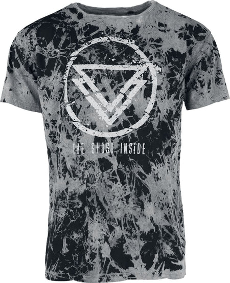 T-Shirt Manches courtes  de The Ghost Inside - Distorted Man - S à M - pour Homme - gris - The Ghost Inside