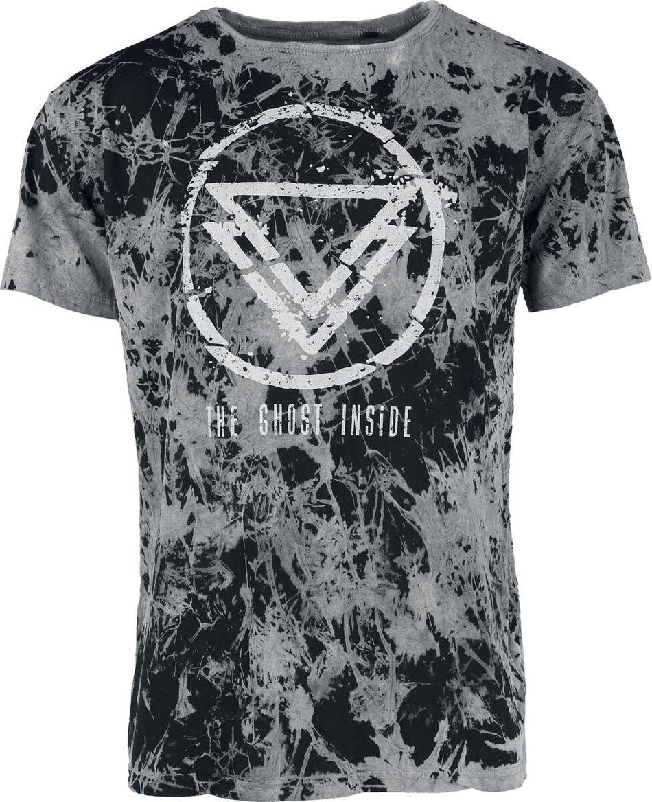 T-Shirt Manches courtes  de The Ghost Inside - Distorted Man - S à M - pour Homme - gris - The Ghost Inside