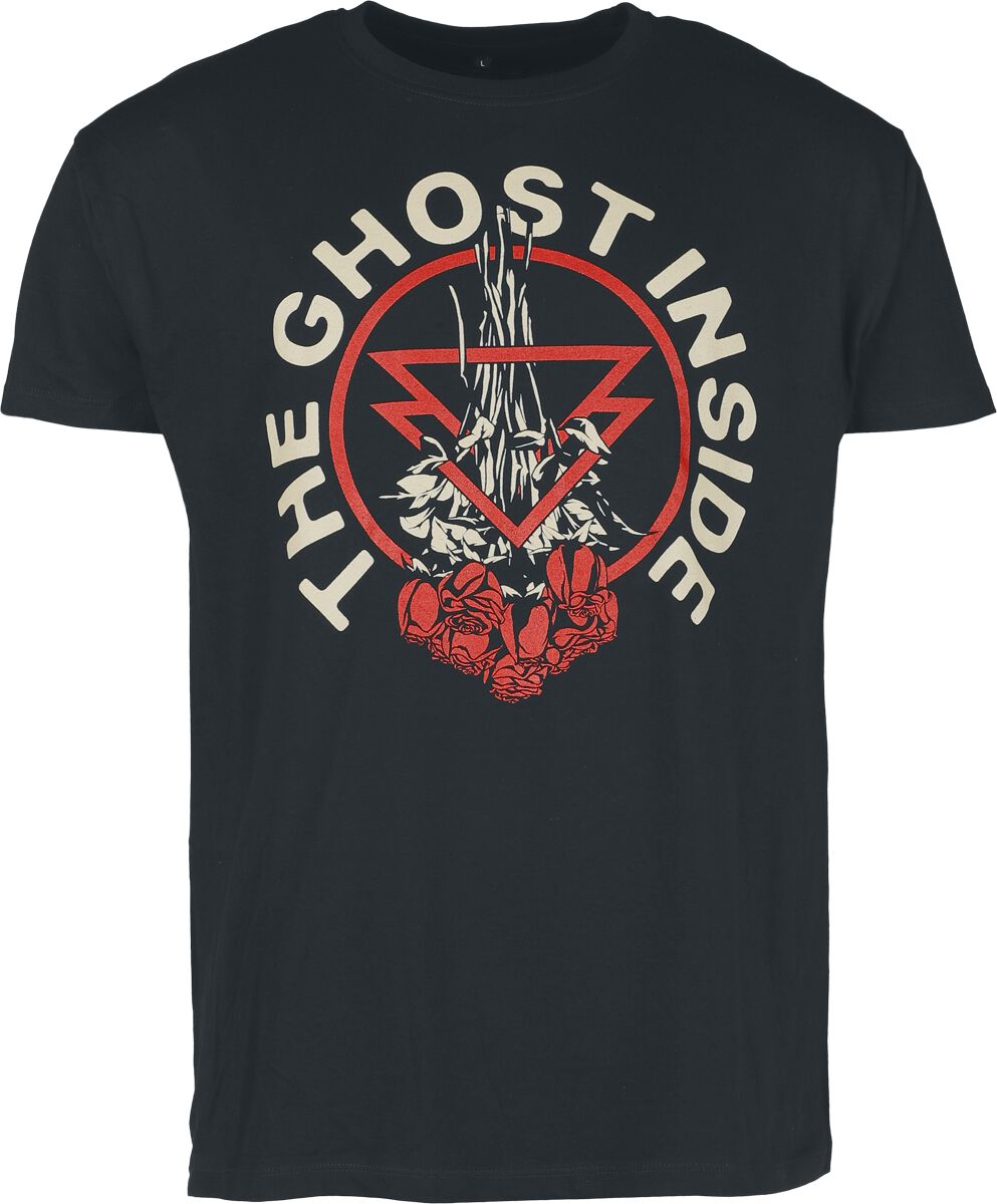 T-Shirt Manches courtes  de The Ghost Inside - Avalanche - S à M - pour Homme - noir - The Ghost Inside