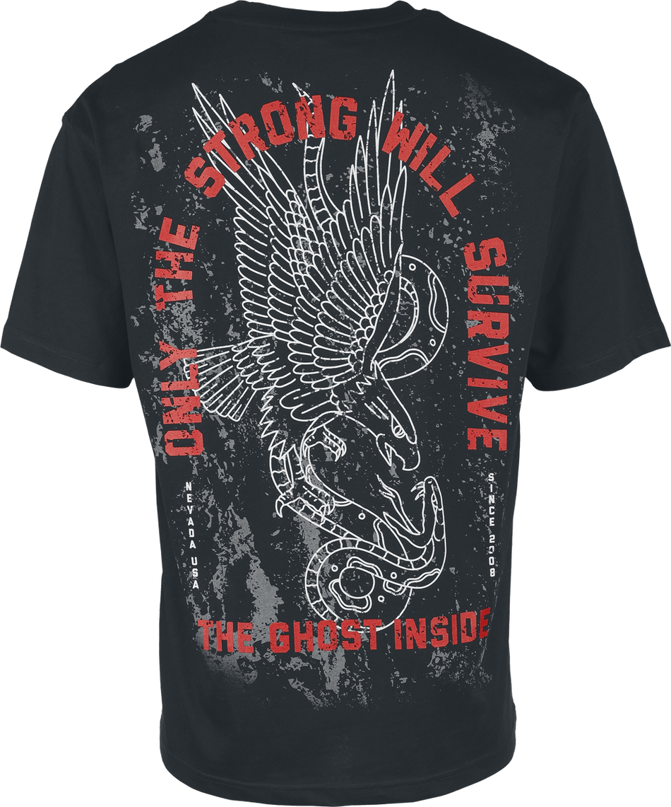 T-Shirt Manches courtes  de The Ghost Inside - Survive - Oversized - S à L - pour Homme - noir - The Ghost Inside - View 2