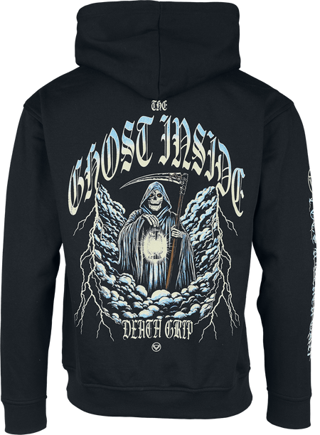 Sweat-shirt à capuche  de The Ghost Inside - Death Grip - S à L - pour Homme - noir - The Ghost Inside - View 2