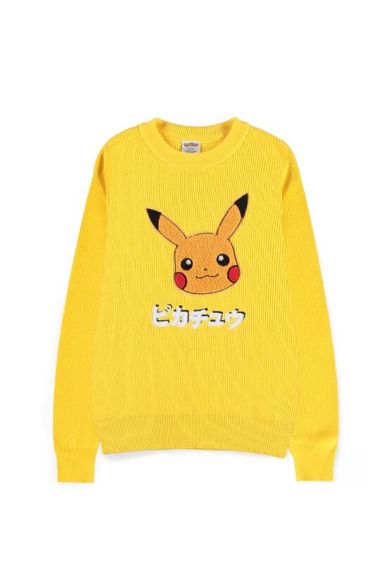 Pull tricoté Gaming de Pokémon - Pikachu - S à XXL - pour Unisexe - jaune - Pokémon