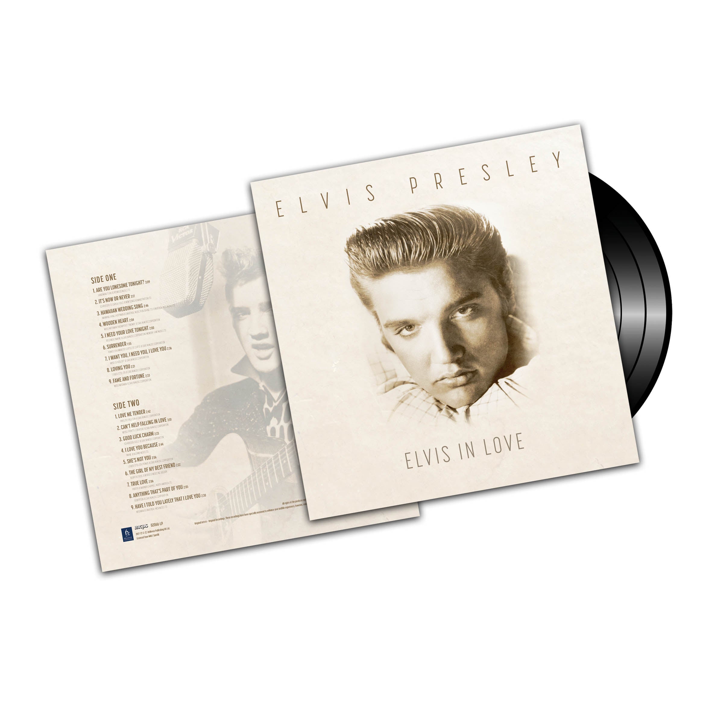 ELVIS IN LOVE - Front Cover