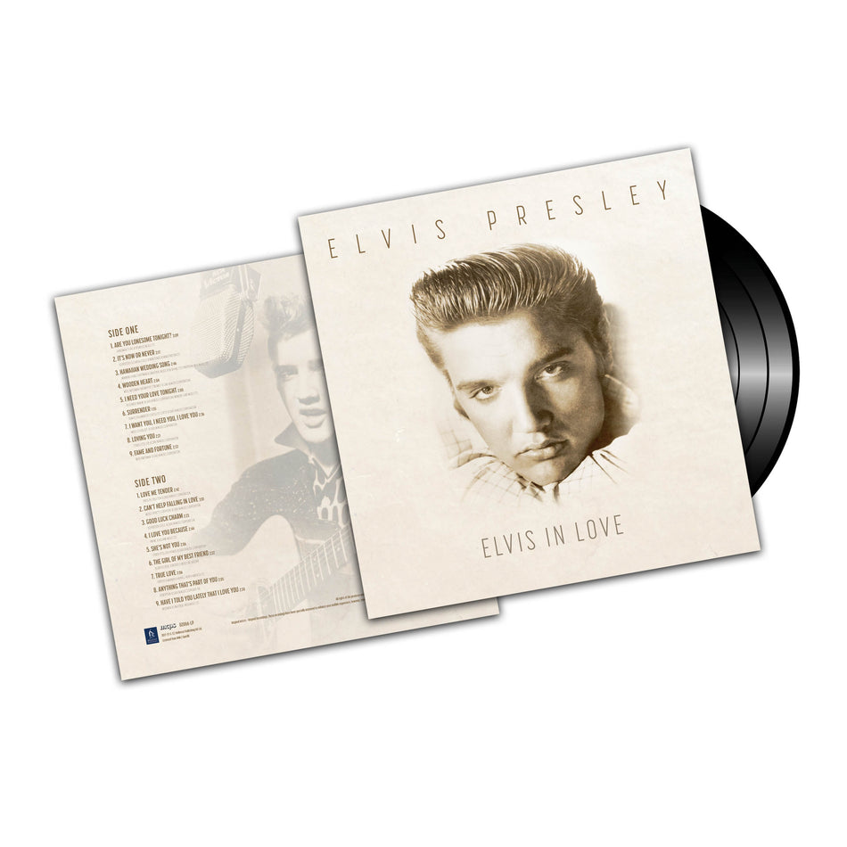 ELVIS IN LOVE - Front Cover