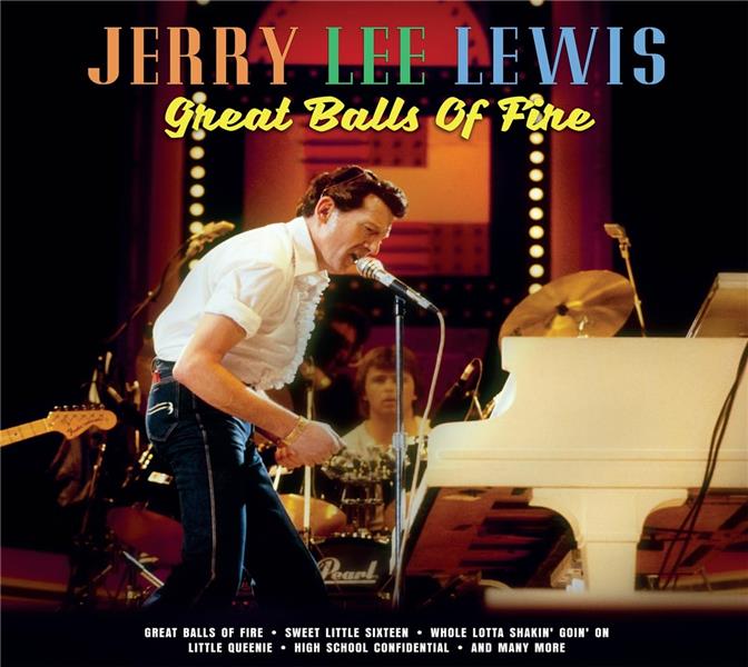 GREAT BALLS OF FIRE - Front Cover