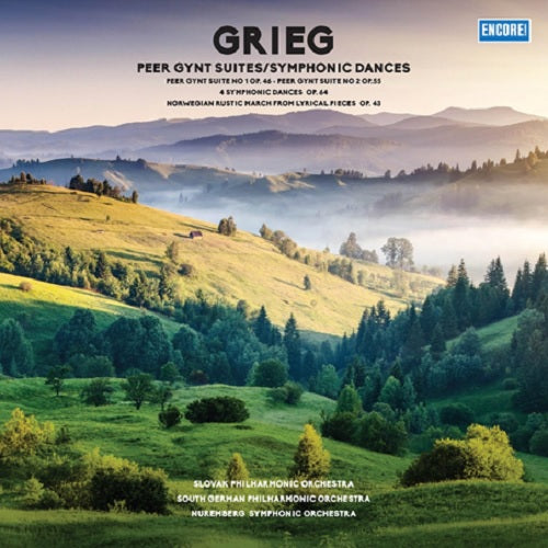 PEER GYNT SUITES/SYMPHONIC DANCES - Front Cover