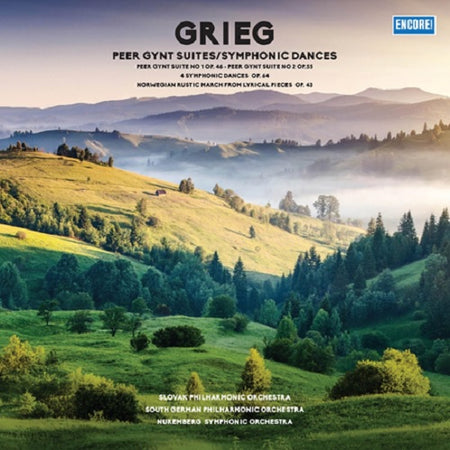 PEER GYNT SUITES/SYMPHONIC DANCES - Front Cover