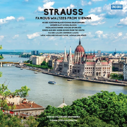 FAMOUS WALTZES FROM VIENNA - Front Cover