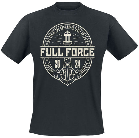 T-Shirt Manches courtes  de Full Force 2024 - See You At the Most Metal Place On Earth - M à XXL - pour Homme - noir - Full Force 2024