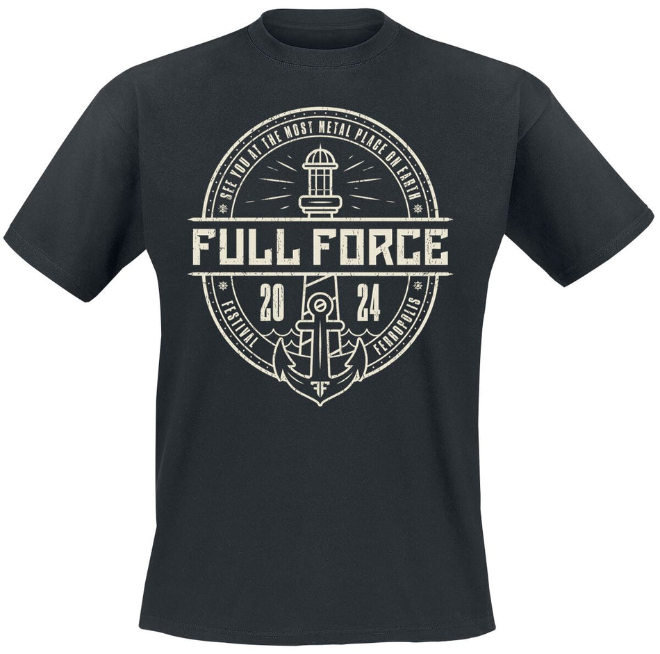 T-Shirt Manches courtes  de Full Force 2024 - See You At the Most Metal Place On Earth - M à XXL - pour Homme - noir - Full Force 2024