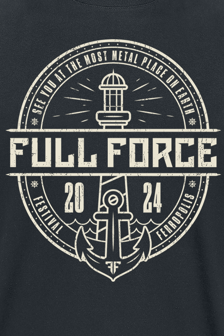 T-Shirt Manches courtes  de Full Force 2024 - See You At the Most Metal Place On Earth - M à XXL - pour Homme - noir - Full Force 2024 - View 2