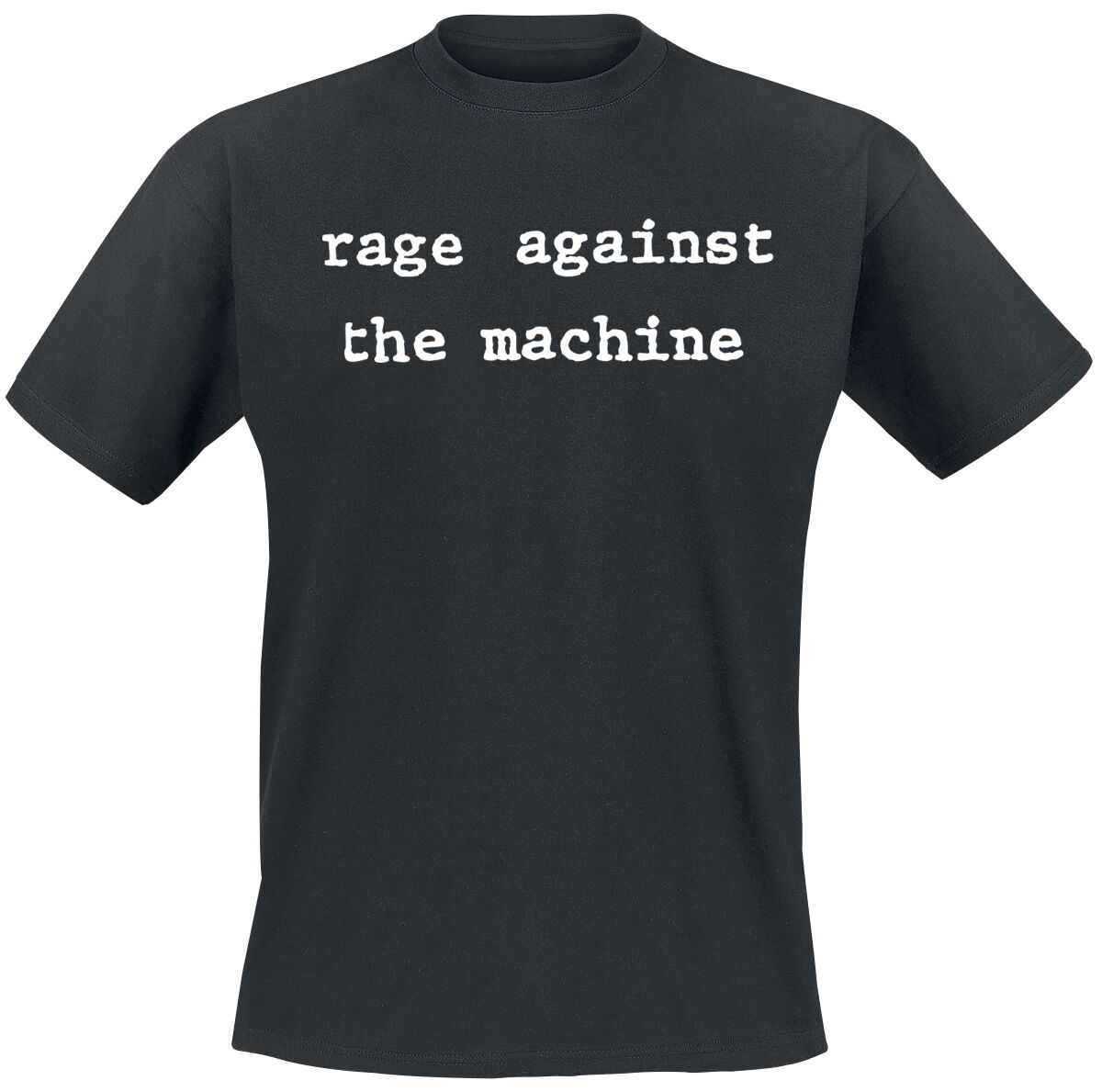 T-Shirt Manches courtes  de Rage Against The Machine - Typewriter Molotov - S à M - pour Homme - noir - Rage Against The Machine