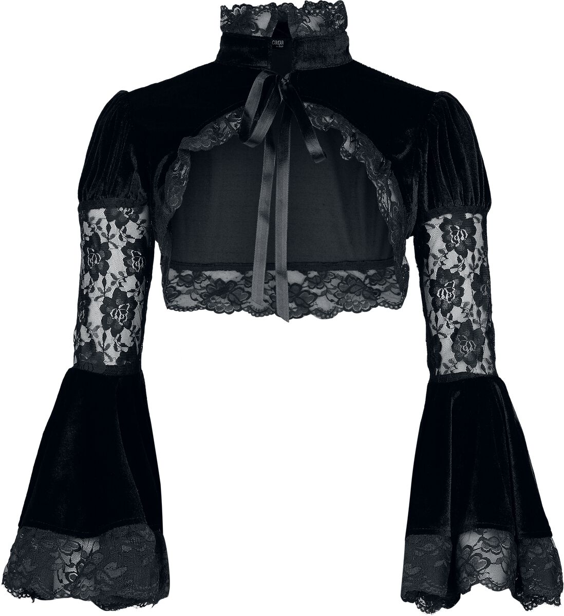 Boléro Gothic de Gothicana by EMP - S à XXL - pour Femme - noir - Gothicana by EMP
