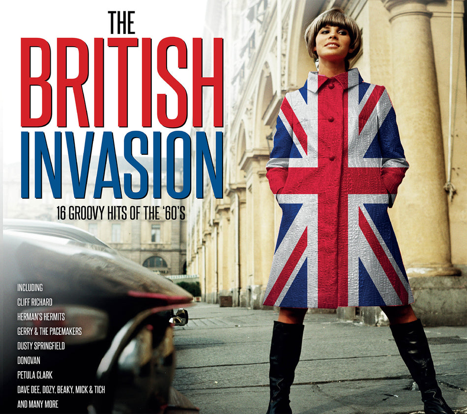 BRITISH INVASION/18 GROOVY HITS OF THE 60 S - Front Cover