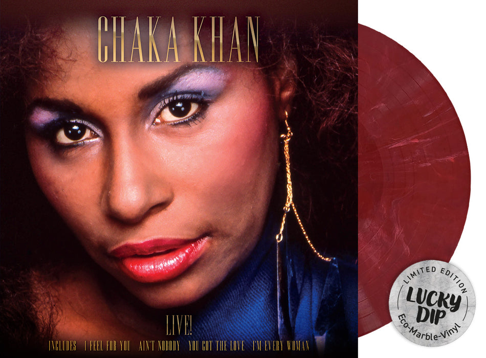 CHAKA KHAN LIVE - Front Cover