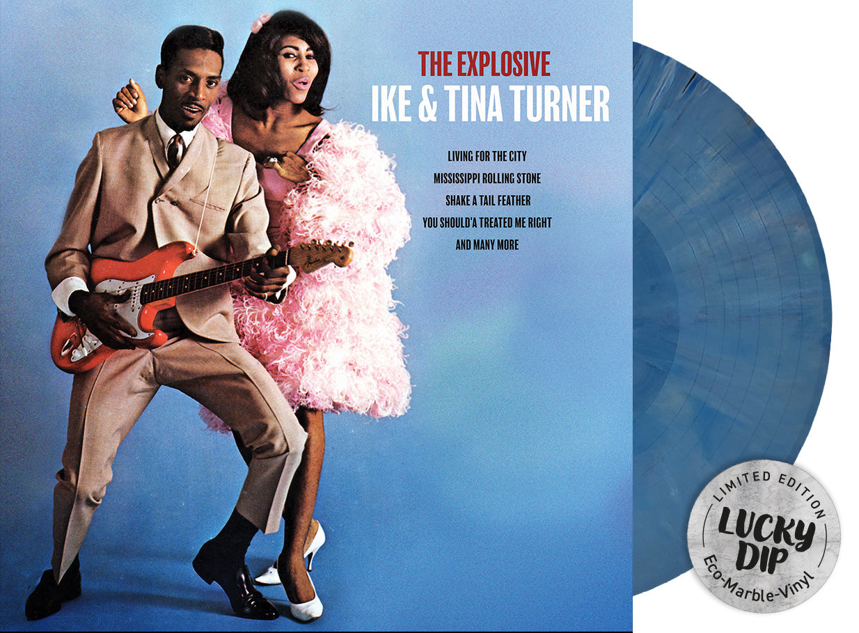 THE EXPLOSIVE IKE & TINA TURNER - Front Cover