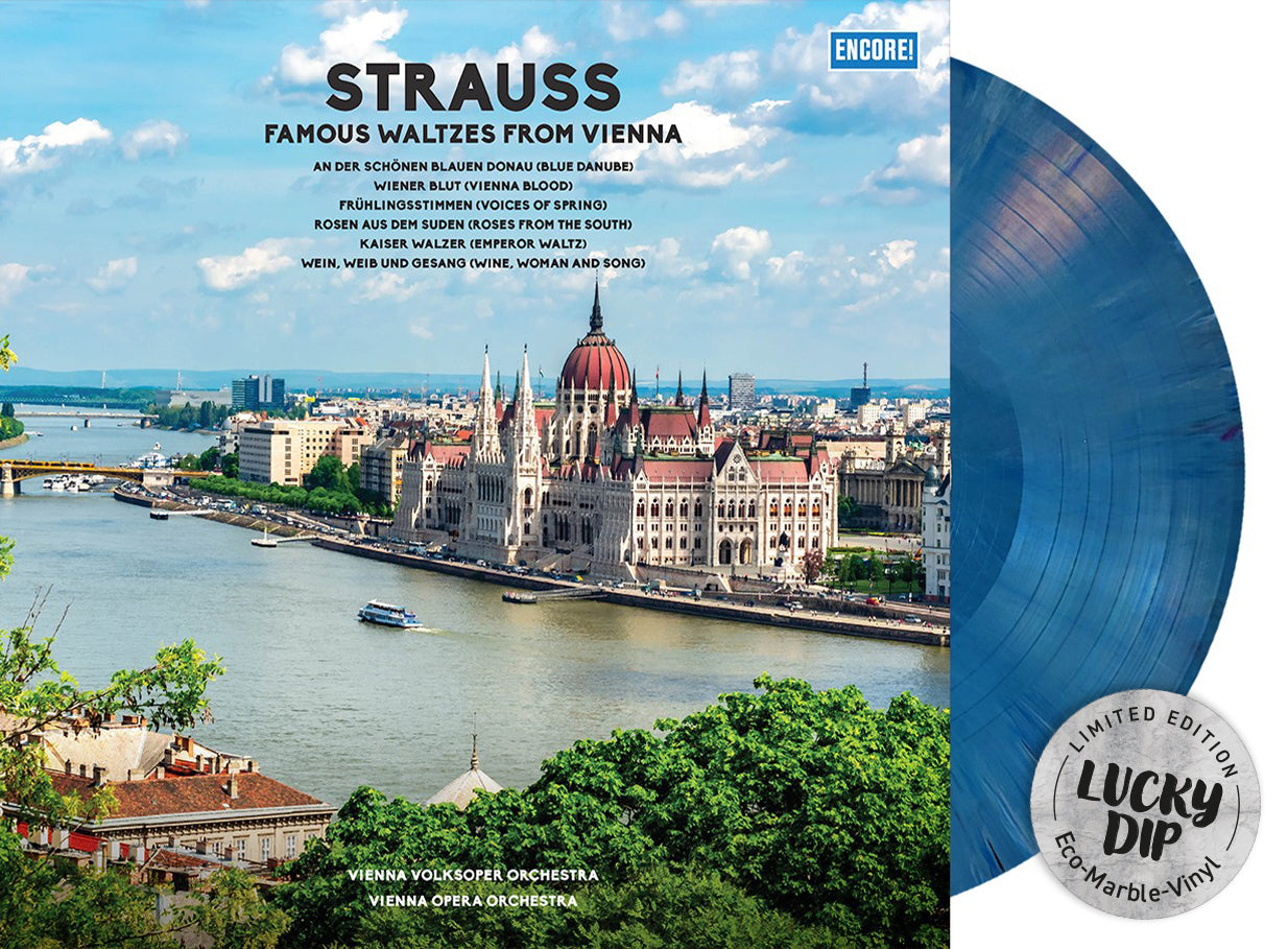 FAMOUS WALTZES FROM VIENNA - Front Cover