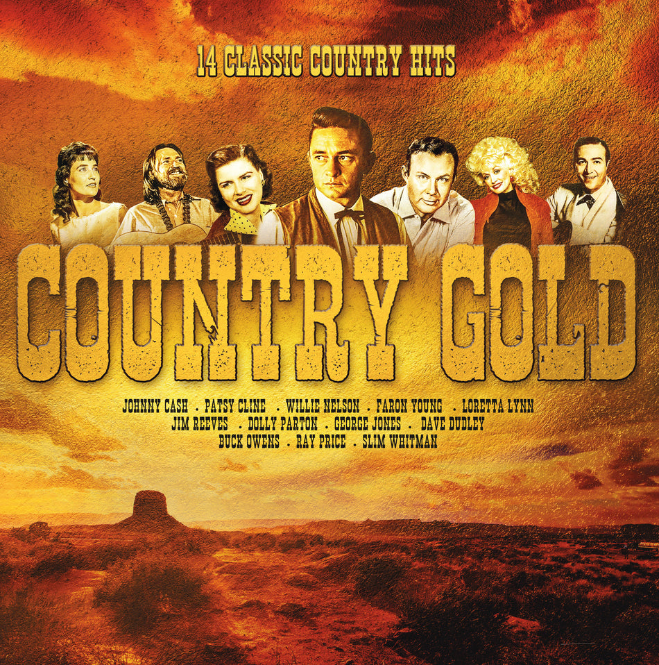 COUNTRY GOLD/14 CLASSIC COUNTRY HITS - Front Cover