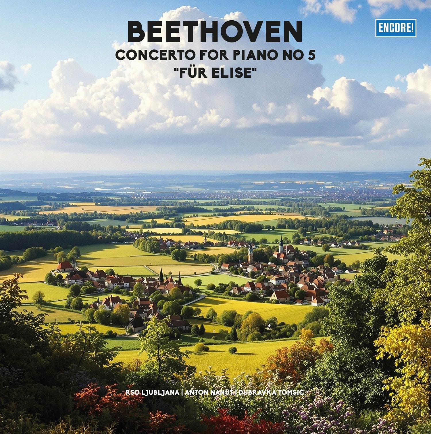 CONCERTO FOR PIANO 5/FUR ELISE - Front Cover