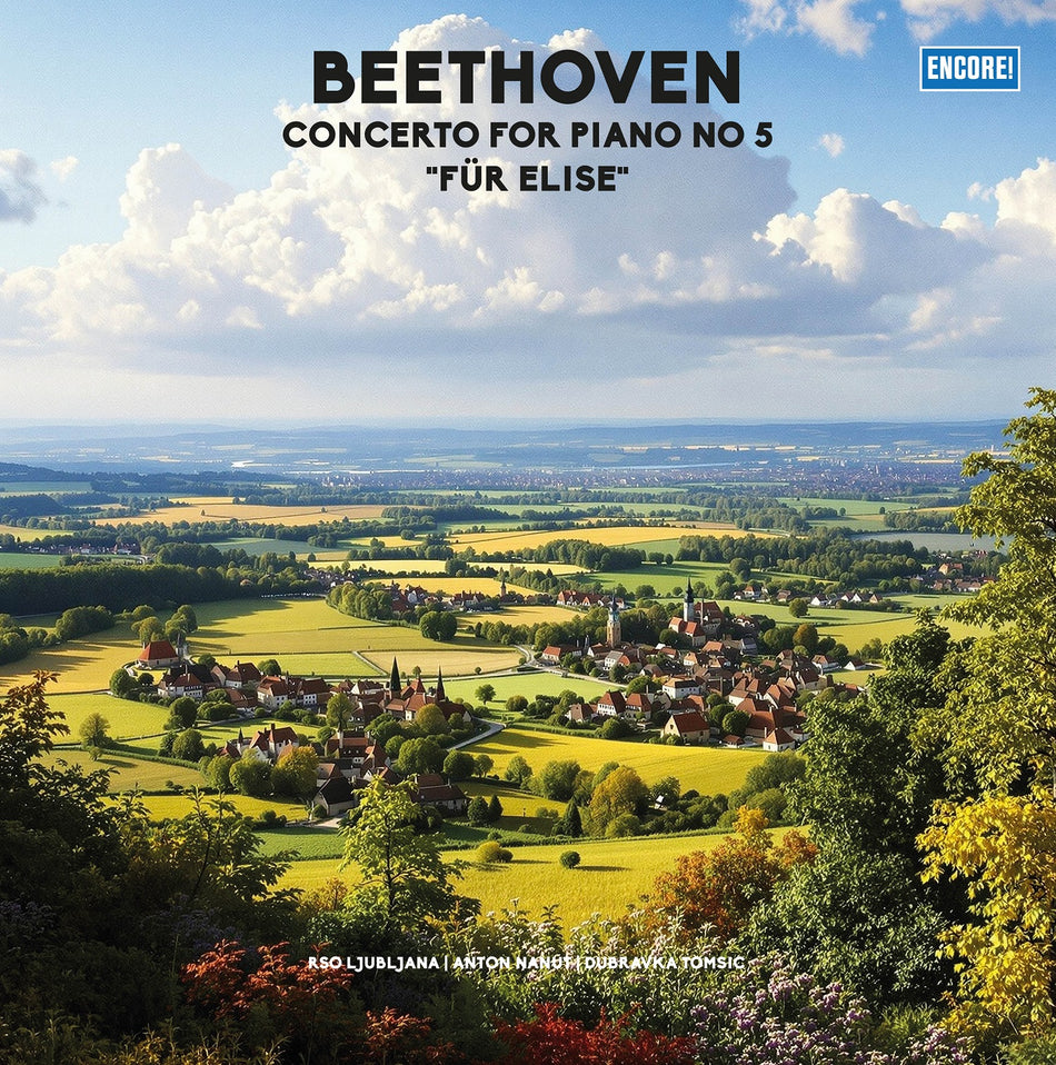 CONCERTO FOR PIANO 5/FUR ELISE - Front Cover